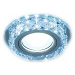 Светильник, Круг, Кристалл/Хром, Gu5.3, LED 4000K Gauss Backlight BL040 (артикул 15629342) – фото 1
