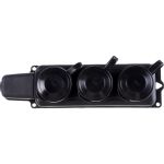 Штепсельная колодка Volsten Sb1-M3Z Black IP54 3 места черная с заземлением модель РП 16-334 14436 (артикул 20226184) – фото 1