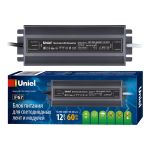 Блок питания Uniel 060A67 12V IP67 UET-VAF UL-00007575 (артикул 19567644) – фото 1