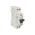 Автоматический выключатель дифференциального тока IEK ARMAT B06S 1P+NP C16 30мА тип AC (18мм) AR-B06S-1N-C16C030 (артикул 21317410) – фото 1