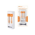 Зарядное устройство TDM 3022Н (300 mA 2 слота АА/ААА 1 канал+2xAA2500 USB) SQ1702-0103 (артикул 20041024) – фото 1