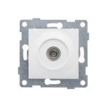 Антенная розетка GUSI ELECTRIC Ugra одинарной, СУ, белый С11А1-001 (артикул 16032922) – фото 1