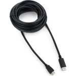 Кабель HDMI-DisplayPort Cablexpert, 10м, 20M/19M, черный, экранированный, пакет, CC-DP-HDMI-10M (артикул 16206429) – фото 1