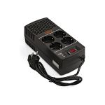 Стабилизатор ExeGate Power AD5000-1200 1200VA/600W, диапазон 150-280В, 4 евророзетки 285940 (артикул 17618766) – фото 1