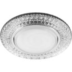 Светильник с подсветкой FERON 20LED 2835 4000K, 15W GX53, без лампы, прозрачный, хром, CD4020 29473 (артикул 16004860) – фото 1
