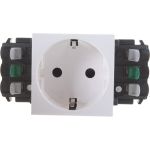 Механизм розетки Legrand 1-м СП Mosaic New для кабель-канала DLP Leg 077401 133183 (артикул 15788687) – фото 1