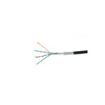 Кабель Cablexpert SFTP5e 4 пары, 0.51 мм, медь, одножильный, экран, 305м, внешняя прокладка, черный SPC-5051E-SO-OUT (артикул 16016916) – фото 1