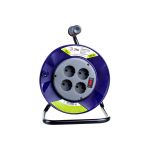 Силовой удлинитель на катушке ЭРА RPx4s2x1.030m, без заземления, 4гн, 30м, ПВС 2хБ0046843 (артикул 16140204) – фото 1