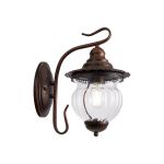 Cадово-парковый светильник FERON PL591 60W, 230V, IP44, коричневый 41171 (артикул 16203683) – фото 1