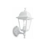 Садово-парковый светильник FERON 60W 230V E27 белый, НБУ 04-60-001 32267 (артикул 15928844) – фото 1