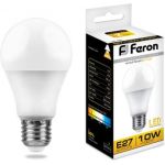 Светодиодная лампа - шар E27 10W 2700K FERON LB-92 25457 (артикул 15608064) – фото 1