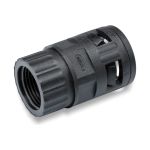 Муфта для гофрированных труб Weyer WQG2-M20B/AD21.2 - коннектор прямой, внутр. M20x1.5 WE1302500 (артикул 21421600) – фото 1