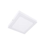 Накладной светильник Ecola LED downlight Квадратный даунлайт с драйвером 18W 220V 6500K 220x220x32 DSSD18ELC (артикул 16223620) – фото 1