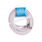 Коаксиальный кабель DORI SAT-50 на F-разъёмах 10 м + переходник на TV 40026 (артикул 21239578) – фото 1