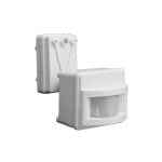 Датчик движения Jazzway PMS-IR 017 1200Вт 120гр. 2-12м WH IP44 5012998 (артикул 16091620) – фото 1