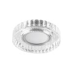 Потолочный светильник FERON 15LED 2835 SMD 4000K, MR16 50W G5.3, прозрачный, CD985 32662 (артикул 16005390) – фото 1