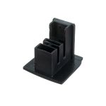 Коннектор для трехфазного шинопровода ЭРА STR-30-B-CN-C типа C, заглушка, черный Б0049739 (артикул 20235154) – фото 1