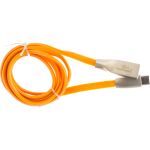 Кабель Cablexpert USB 2.0 AM/Type-C, серия Gold, длина 1 м, оранжевый, блистер, CC-G-USBC01O-1M (артикул 16205352) – фото 1