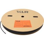 Термоусадочная трубка KLR KLR-GSHS-Z-2X-4.8-BK 4.8/2.4мм/Коэффициент усадки: 2:1/Цвет: Чёрный 5300048 (артикул 16437744) – фото 1
