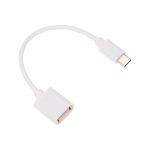 Кабель OTG Type-C - USB,REXANT 2,4A, 1м белый 18-1180 (артикул 21956254) – фото 1
