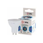 Cветодиодная лампа ЭРА LED MR16-12W-840-GU10 софиты, 12Вт, GU10 нейтральный Б0040890 (артикул 16134784) – фото 1
