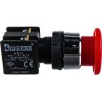 Кнопка Emas красная грибовидная 1НЗ KB12MK (артикул 16902985) – фото 1