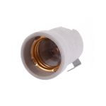 Резьбовой патрон с держателем Volsten V03-CR-SH-E27 E27/220V/4A 12229 (артикул 15905430) – фото 1