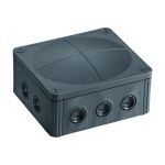 Распаячная коробка Wiska черная, IP66/67,160х140х81 1210/leer/S (артикул 16600400) – фото 1