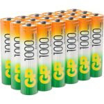 Аккумуляторные мизинчиковые батарейки ААА GP hr03 1000 mah/мач ni-mh 18 шт в упаковке 100AAAHC-B18 (артикул 23948523) – фото 1