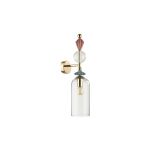 Бра ODEON LIGHT BIZET стекло, E14, 1х40W 4855/1WA (артикул 17697030) – фото 1