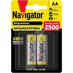 Аккумулятор Navigator NHR-2500-HR6-BP2 94464 (артикул 16314108) – фото 1