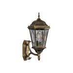 Светильник FERON НБУ-60w вверх, Е27, IP44, черное золото 11327 (артикул 15154668) – фото 1