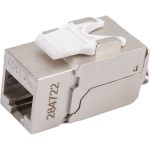 Вставка Hyperline KJ9-8P8C-C6A-90-SH-F Keystone Jack RJ-45 8P8C, категория 6a 10G, экранированная 432596 (артикул 16522870) – фото 1
