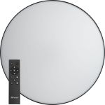 Светодиодный управляемый светильник FERON AL6200 Simple matte тарелка 80W 3000К-6500K черный 48067 (артикул 21713590) – фото 1