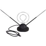 Телескопическая антенна на подставке с кольцом REXANT VHF UHF 47-860 MHz К RX-105 34-0105 (артикул 15640350) – фото 1