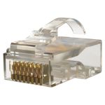 Разъем легкой оконцовки Hyperline PLEZ-8P8C-UA-C5-100 RJ-45 (8P8C) под витую пару, язычок Ar 445724 (артикул 19589898) – фото 1