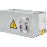 Ящик с понижающим трансформатором EKF Basic ЯТП 0,25кВА, 220/12В, SQyatp0,25-220/12v-2a (артикул 16210312) – фото 1