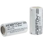 Аккумулятор Robiton LiFe16340-450 450мАч без защиты PK1 17450 (артикул 25895339) – фото 1