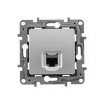 Розетка Legrand RJ45 5e UTP АЛЮ ETIKA 672441 (артикул 16313642) – фото 1