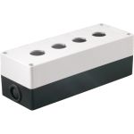 Корпус TDM КП104 для кнопок, 4места, белый SQ0705-0004 (артикул 16137321) – фото 1