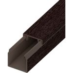 Кабель-канал AGIS ПВХ 12x12 мм Венге 3 D 60.05.12.12.200 (артикул 25582659) – фото 1