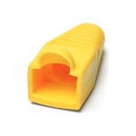 Изолирующий колпачок для разъемов RJ-45 Hyperline BOOT-YL-10, желтый, 10 штук 251959 (артикул 16521746) – фото 1