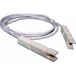 Патч-корд LANMASTER 110 тип-110 тип, 1 пара, 1.5 м, серый, LAN-P1-P1-1.5m (артикул 16102129) – фото 1