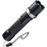 Ручной аккумуляторный фонарь КОСМОС 3Вт LED, линза, зум, Li-ion18650 1200mAh, анодированный алюминий, USB-шнур KOS112Lit (артикул 23399739) – фото 1