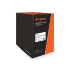 Кабель S/FTP ExeGate 4 пары, категория 5e, медь, 24AWG, экран, бухта 305м, серый, PVC 281809 (артикул 16492102) – фото 1
