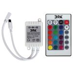 Контроллер для светодиодной ленты ЭРА RGBcontroller-12/24V-72W/144W 50/1800 Б0043442 (артикул 16476912) – фото 1