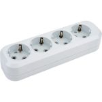 Колодка IN HOME УЗ-4-GRAND 4-х местная с з/к 5140 4690612000503 (артикул 15918670) – фото 1