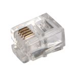 Телефонный джек 6P4C, 100шт PROCONNECT 05-1012-3 (артикул 15642109) – фото 1