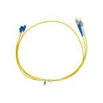 Оптический патч-корд TopLAN дуплексный, FC/UPC-LC/UPC, SM, 0.5 м DPC-TOP-652-FC/U-LC/U-0.5 (артикул 16431953) – фото 1