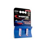 Батарейки Энергия Lithium FR03 ААА 2 шт. Блистер Fr03/2 (артикул 19670230) – фото 1